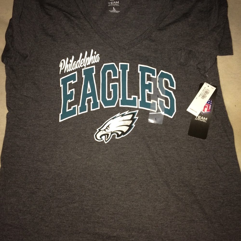 Philadelphia Eagles women’s v neck t shirt
